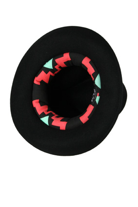 A Child of the Jago Hats Hat Deadman hat in black view 3 A Child of the Jago Hats Hat Deadman hat in black view 3